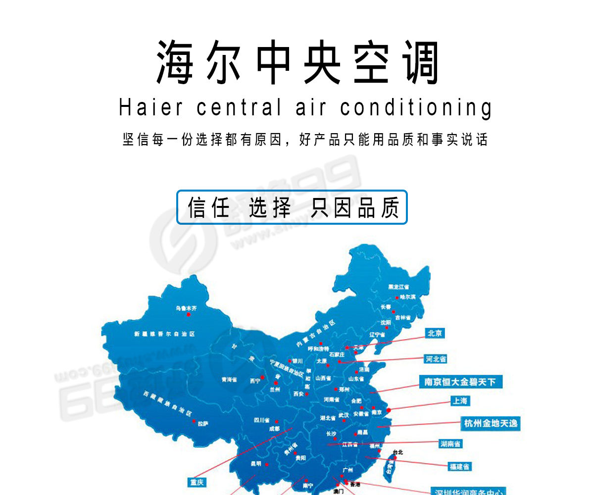 海爾（Haier）大6匹家用中央空調(diào)一級(jí)能效一拖四包含安裝